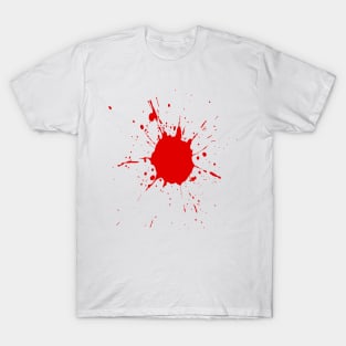 Red paint T-Shirt